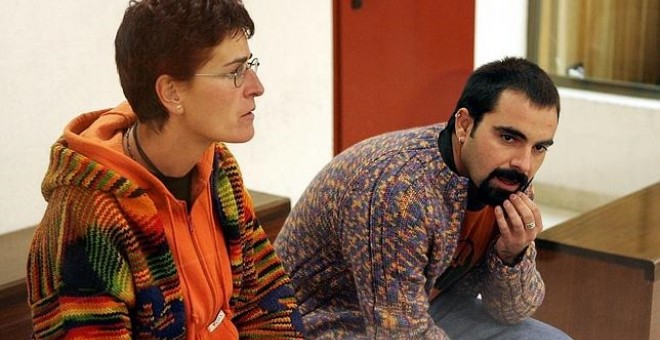 Ana Belén Egües y Aitor García Aliaga, dos de los llamados a declarar como testigos, en una foto de archivo. EFE