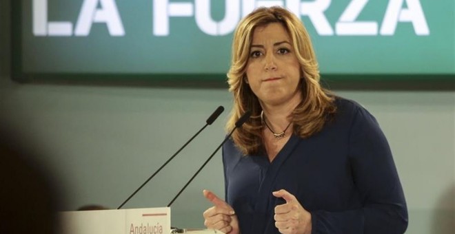 Susana Díaz anuncia medidas para que Andalucía baje de 900.000 parados. EUROPA PRESS