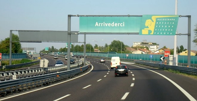 Un tramo de la autopista A4 Brescia-Padova, adquirida por Abertis.