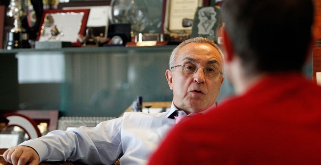 Alejandro Blanco, presidente del COE, durante la entrevista. /NACHO CASARES (COE)