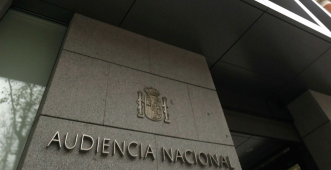 Fachada de la Audiencia Nacional.- EFE