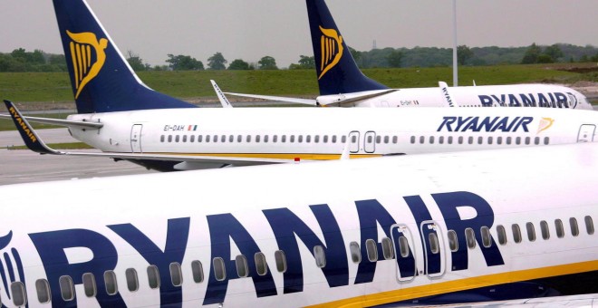 Aviones Ryanair. EFE