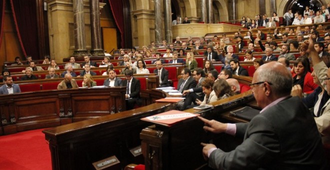 Sesión del Parlament del 1 de junio. La próxima semana tendrán que debatir los Presupuestos.