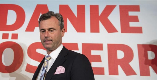 Norbert Hofer, candidato presidencial del Partido Liberal de Austria (FPÖ). - EFE