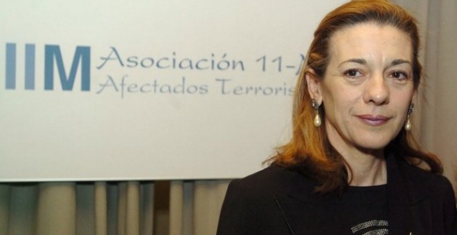 La expresidenta de la Asociación 11M Víctimas del Terrorismo, Pilar Manjón. EFE/Archivo