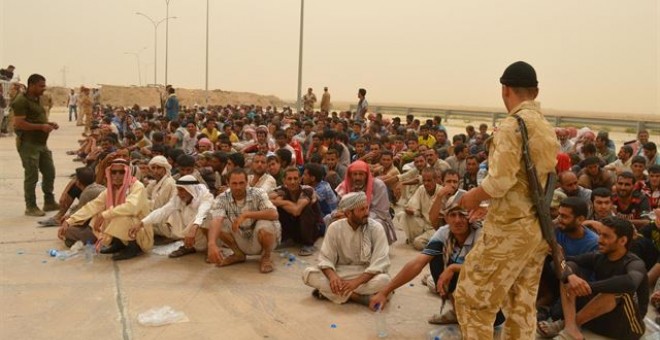 Imagen tras la 'completa liberación' de Faluya, en Irak/EUROPA PRESS