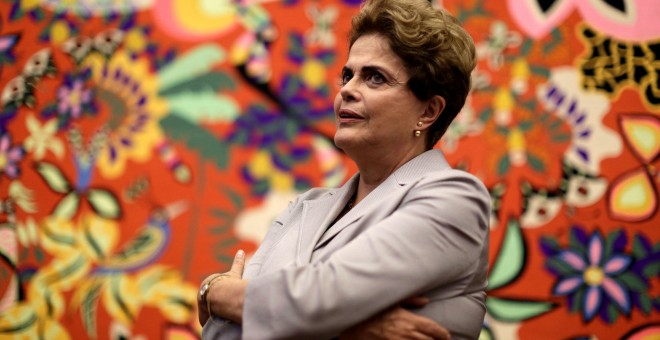 La presidenta suspendida de Brasil, Dilma Rousseff. - REUTERS