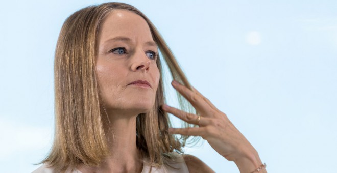 Jodie Foster durante su última visita a Cannes.- AFP