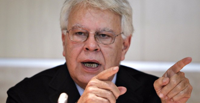 El expresidente del Gobierno Felipe González. EFE