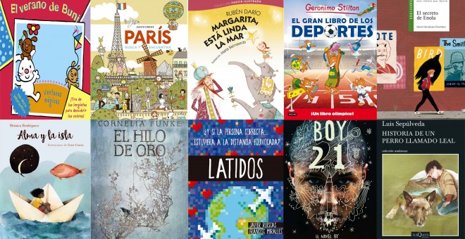 Libros que van de veraneo: Diez propuestas para que los niños también lean en vacaciones