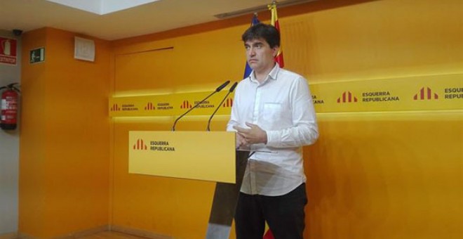 Sergi Sabrià, portavoz de ERC.- EP