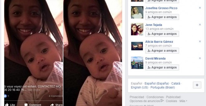 Una familia encuentra a su bebé perdido tras el atentado en Niza mediante las redes sociales