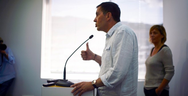 El secretario de Sortu y candidato de EH Bildu, Arnaldo Otegi. REUTERS/Vincent West