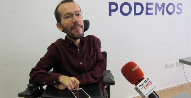 Pablo Echenique, secretario de organización de Podemos/EUROPA PRESS