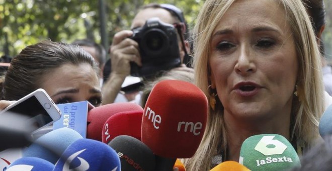 La presidenta de la Comunidad de Madrid, Cristina Cifuentes/EFE