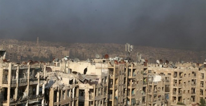 La ciudad de Alepo ha sido devastada por la guerra. REUTERS/Abdalrhman Ismail