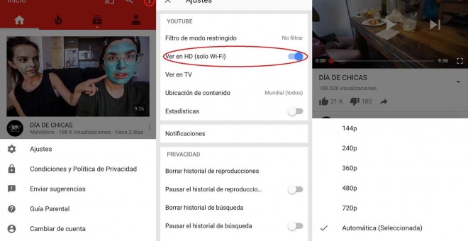 Truco para Youtube