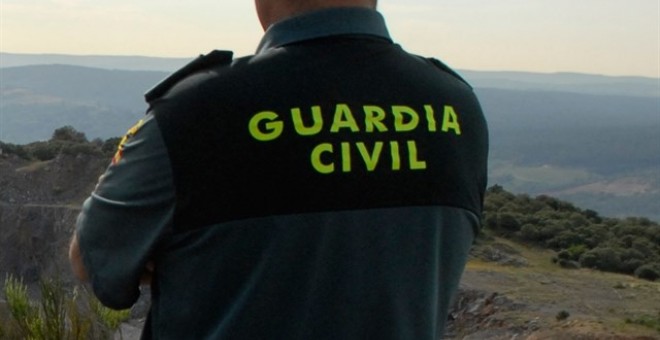 Un agente de la Guardia Civil. E.P.