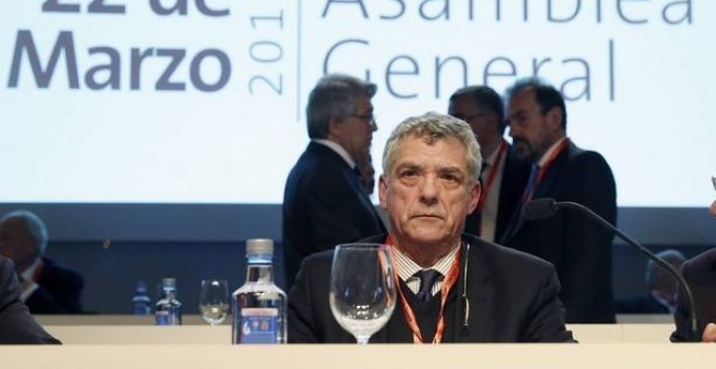 El presidente de la RFEF, Ángel María Villar.- EFE