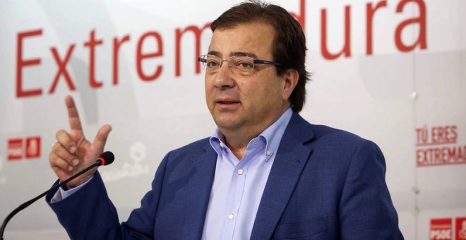 El presidente de la Junta de Extremadura y secretario general del PSOE extremeño, Guillermo Fernández Vara.-EFE