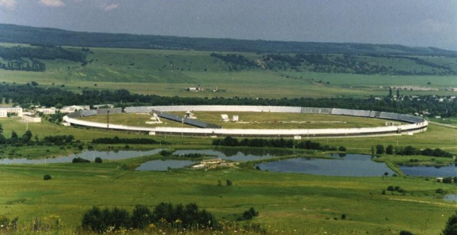 El telescopio RATAN-600, en Rusia.