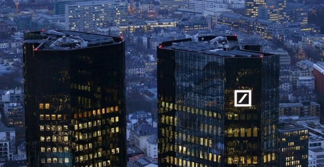 La sede del Deutsche Bank en Fráncfort. REUTERS/Kai Pfaffenbach