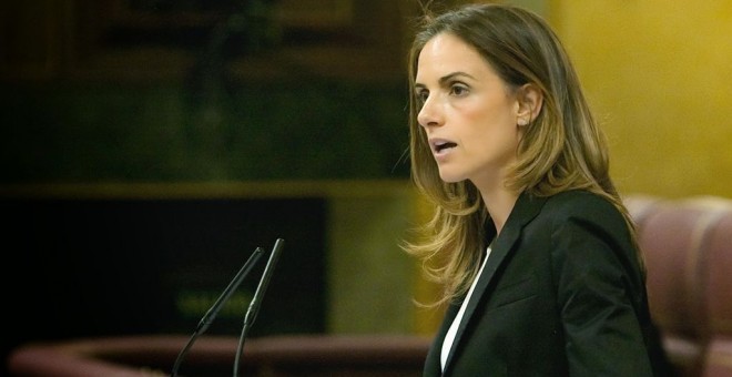La diputada socialista Susana Sumelzo en la tribunal el Congreso. EFE