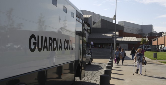 Vista del hospital de Ciudad Real, donde ha sido trasladado José Bretón, que cumple 40 años de prisión de prisión como autor de dos delitos de asesinato por la muerte de sus hijos en 2011. EFE/Mariano Cieza Moreno