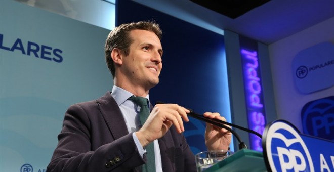 Pablo Casado.- EUROPA PRESS