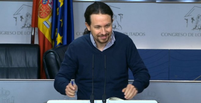 Pablo Iglesias en el Congreso