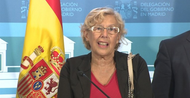 La alcaldesa de Madrid, Manuela Carmena.