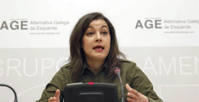 La diputada gallega Eva Solla.- EFE