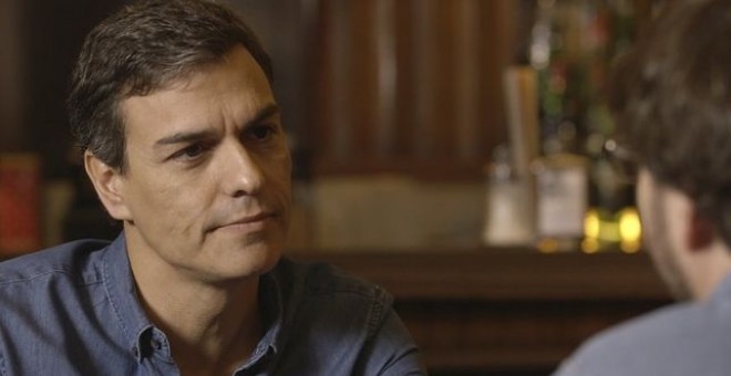 Pedro Sánchez en un momento de su entrevista en 'Salvados'.- LA SEXTA