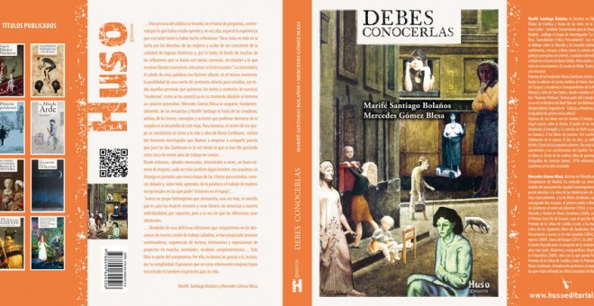 Portada del libro 'Debes conocerlas', de Marifé Santiago Bolaños y Mercedes Gómez Blesa.