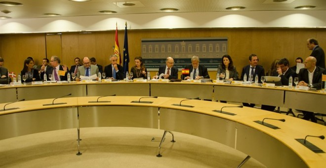 Imagen del último Consejo de Política Fiscal y Financiera./ EP