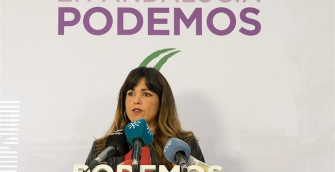 La coordinadora general de Podemos Andalucía, Teresa Rodríguez./ EP