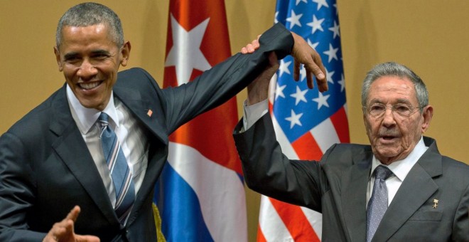 Barack Obama inició el proceso de normalización de las relaciones con Cuba, que ahora está en peligro.,