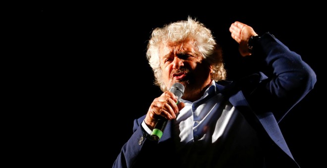 Grillo, en un acto en Roma hace unos días. REUTERS/Remo Casilli