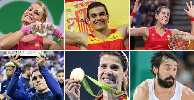 Los Juegos Olímpicos y la Eurocopa han marcado los éxitos de algunos deportistas en este 2016.