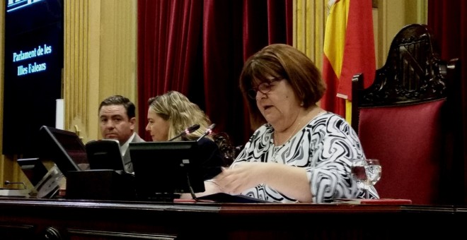 La presidenta del Parlament balear, Xelo Huertas / EUROPA PRESS