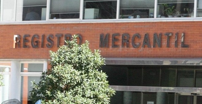 Registro Mercantil de Madrid. / EUROPA PRESS