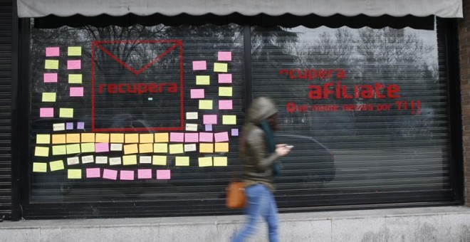 La sede de RecuperaPSOE, en la calle Ferraz de Madrid. EFE/Mariscal