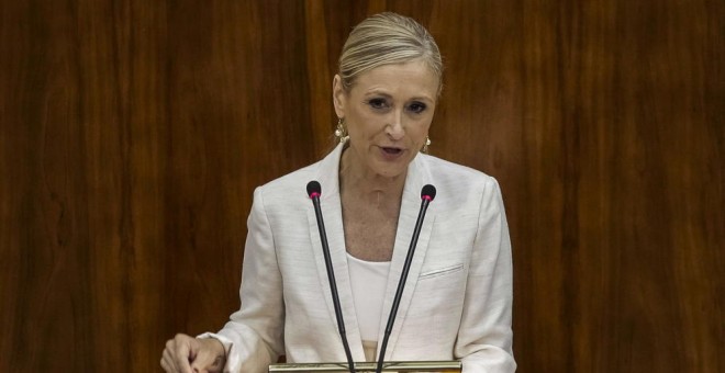 La presidenta de la Comunidad de Madrid, Cristina Cifuentes. EFE