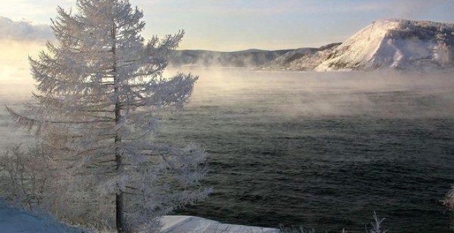 El lago Baikal, cerca de Listvyanka. - AFP