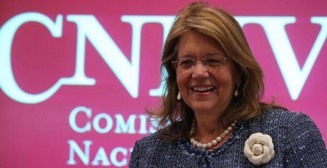 La expresidenta de la CNMV, Elvira Rodríguez. EFE