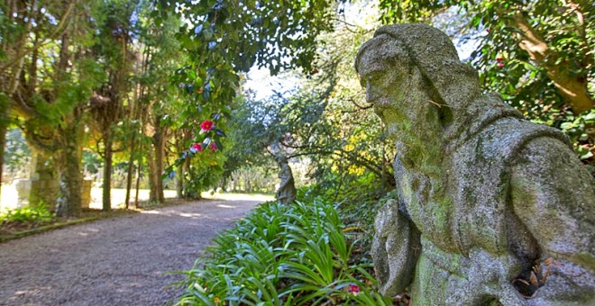 Exteriores del Pazo de Meirás. MANUEL MARRAS