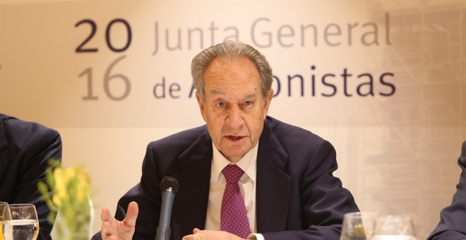 El presidente de OHL, Juan Miguel Villar Mir. E.P.