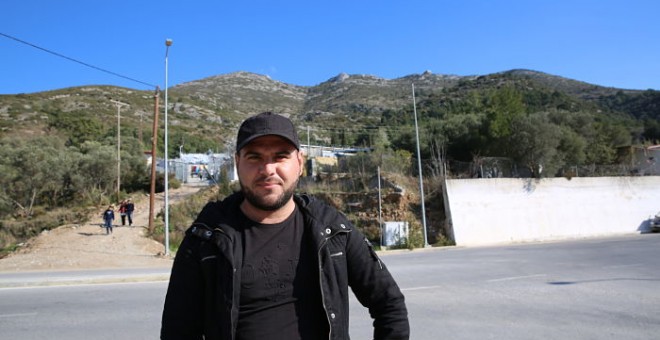 Omar, refugiado iraquí de 27 años.Mhammad Gahnnam (MSF).