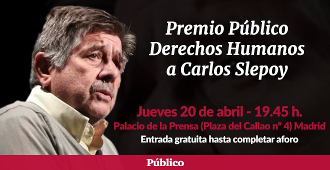 Homenaje al abogado Carlos Slepoy