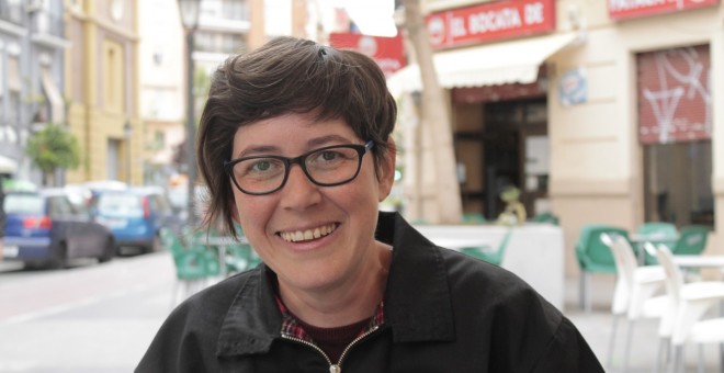 La senadora Pilar Lima lidera Obrint Podem. PACO BELTRÁN